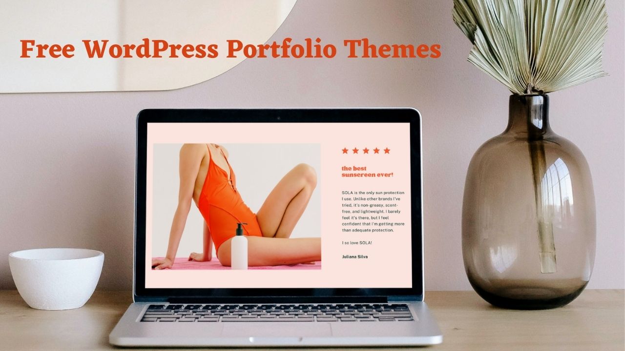 wordpress portfolio themes free